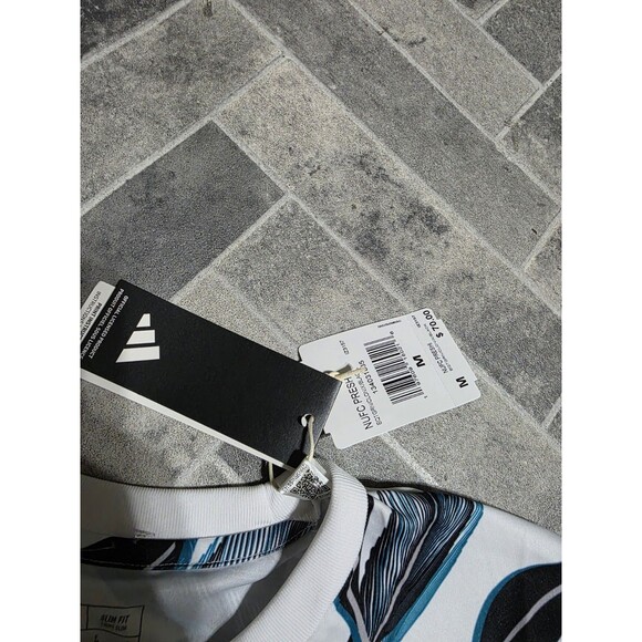 New Adidas Newcastle United 2024/25 Pre-Match Soccer Jersey Mens Size MED IZ3147 - Picture 6 of 7